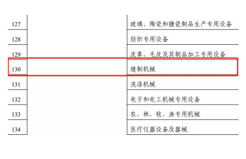 喜訊！縫制機械行業(yè)再次列入企業(yè)標準“領跑者”重點領域